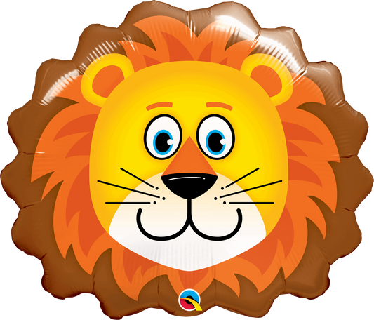 Lion Head Shaped Foil Balloon