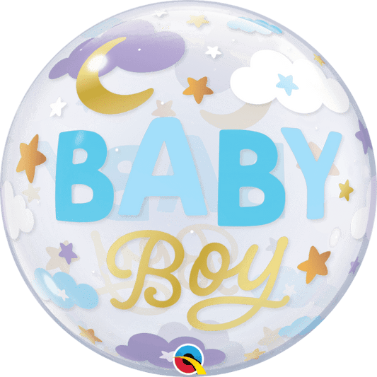 Baby Boy Sweet Dreams Bubble Balloon