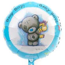 Baby Boy Tatty Teddy Foil Balloon