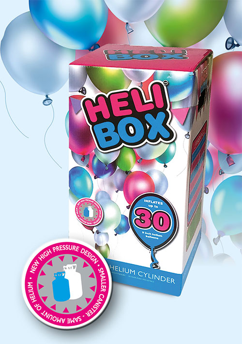 Heli Box Helium Gas Tank