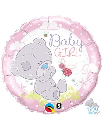 Baby Girl Tiny Tatty Teddy Foil Balloon