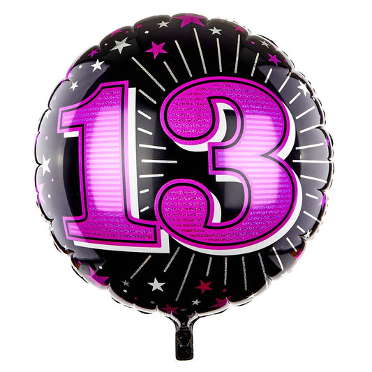 31 Inch 13th Foil Balloon