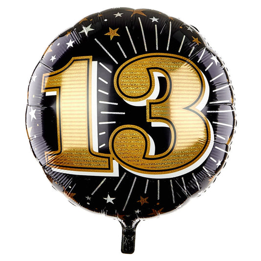 31 Inch 13th Foil Balloon