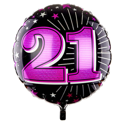 31 Inch 21st Foil Balloon