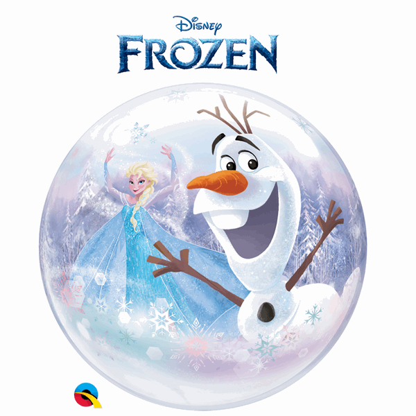 Disney Frozen Characters Bubble Balloon side 2