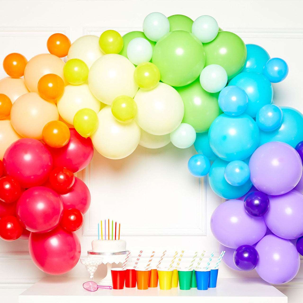 Rainbow DIY Garland Balloon Kit