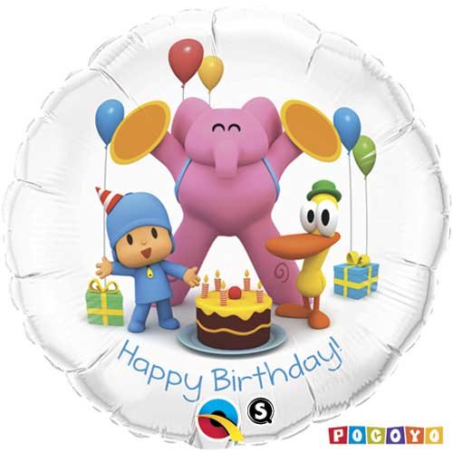 Pocoyo Birthday Foil Balloon