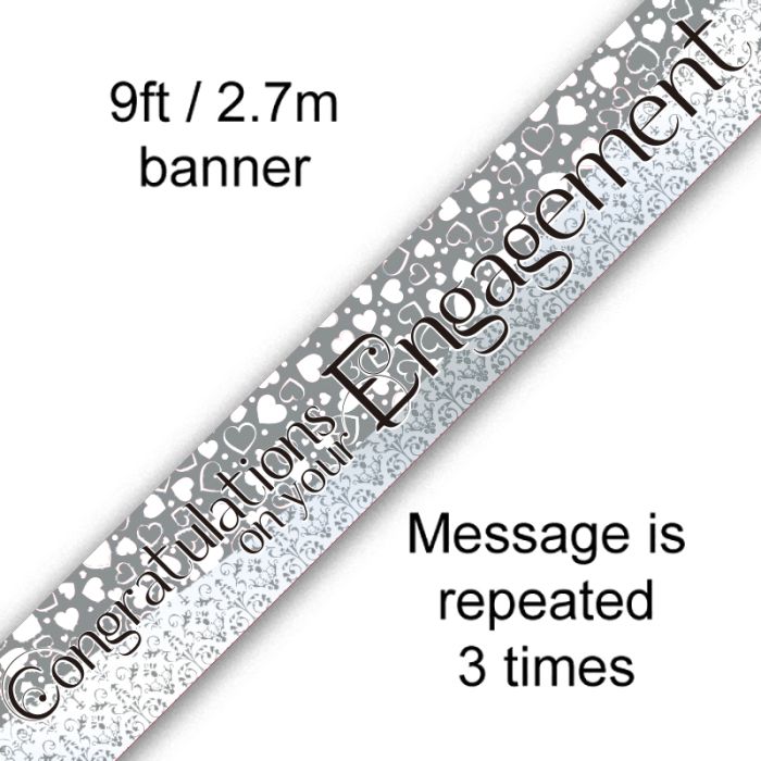 Engagement Foil Banner