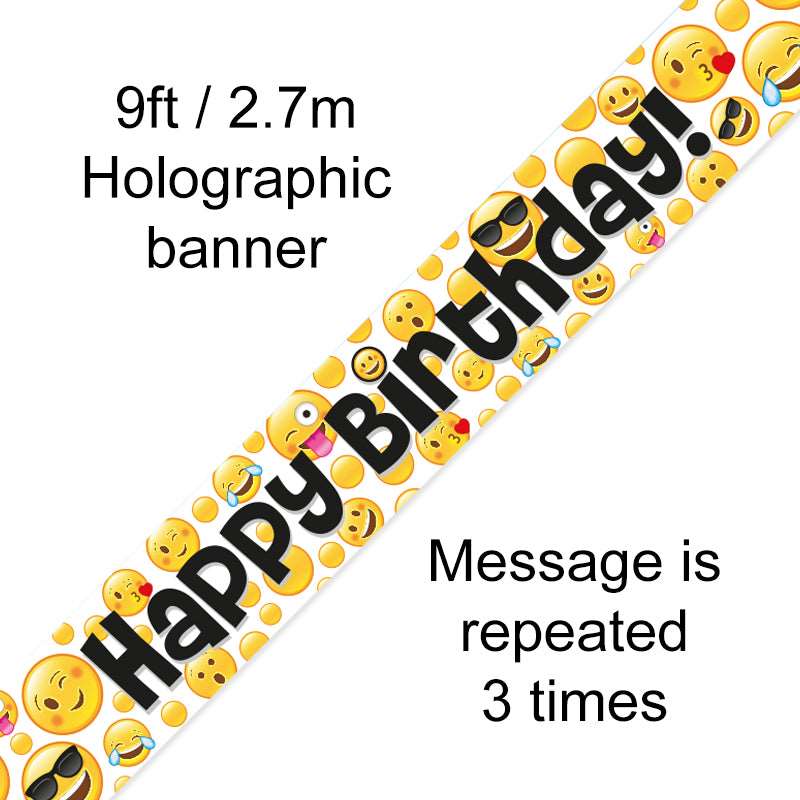 Birthday Banners 3.9m Long