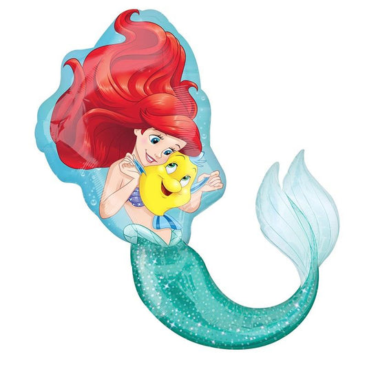 Ariel the Little Mermaid Shape Balloons