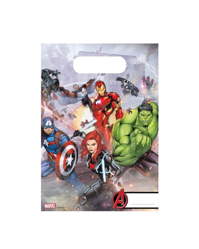 Marvel Avengers Party Bags (Pack of 6)