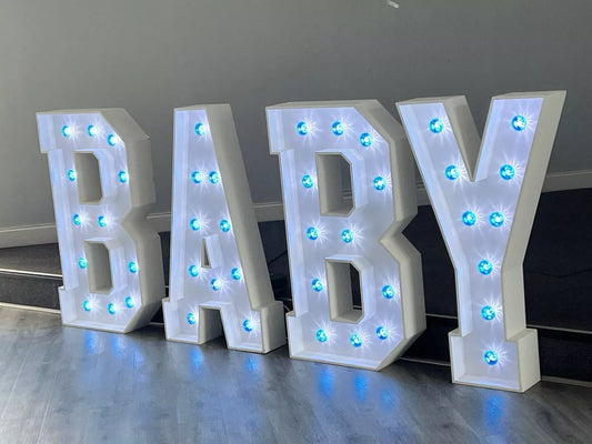 Led 4ft BABY Letters