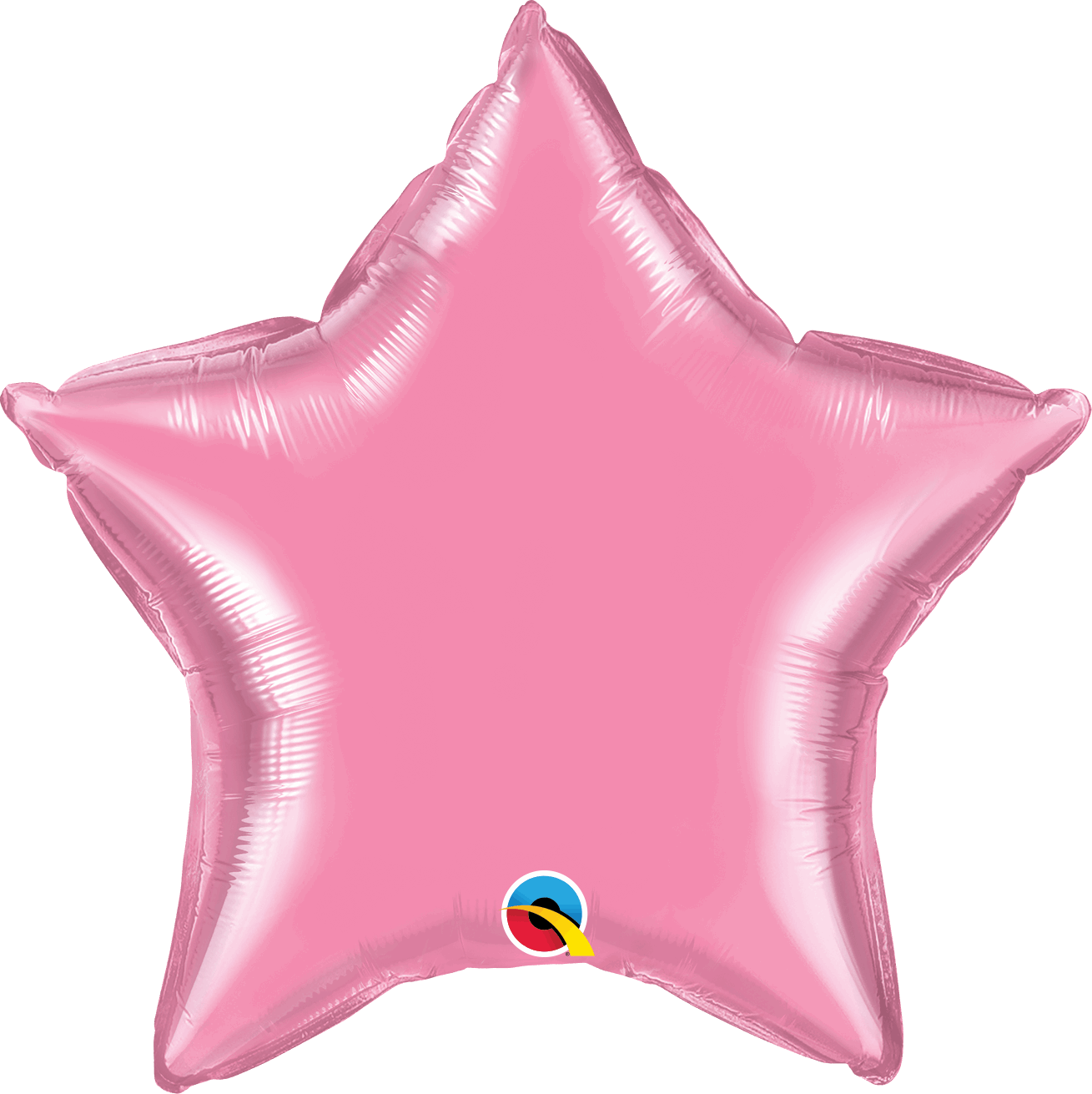 Light Pink Star Foil Balloons