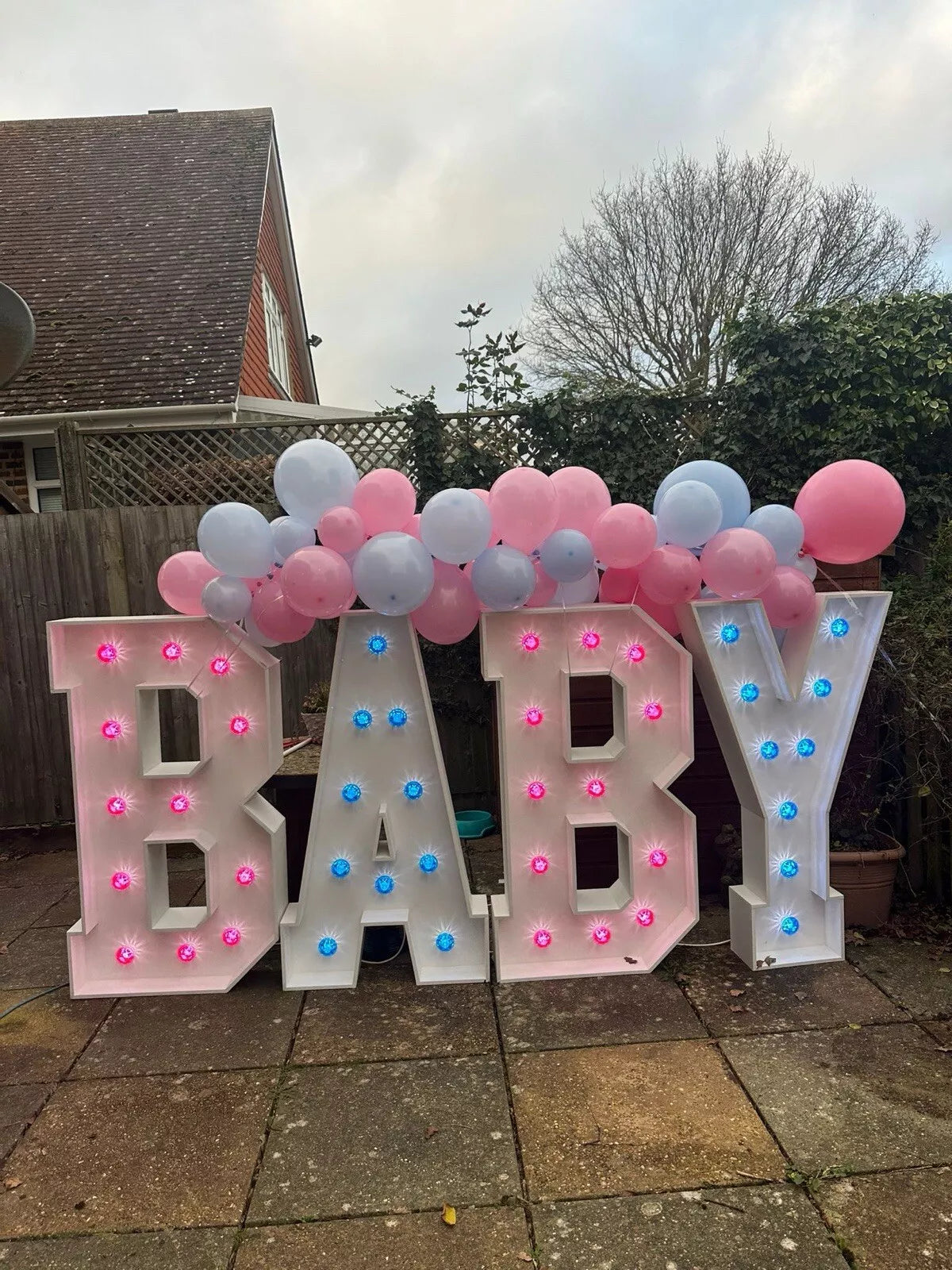 Led 4ft BABY Letters