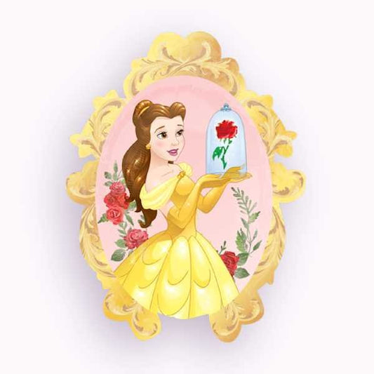 Belle Mirror Shaped Foil Balloon