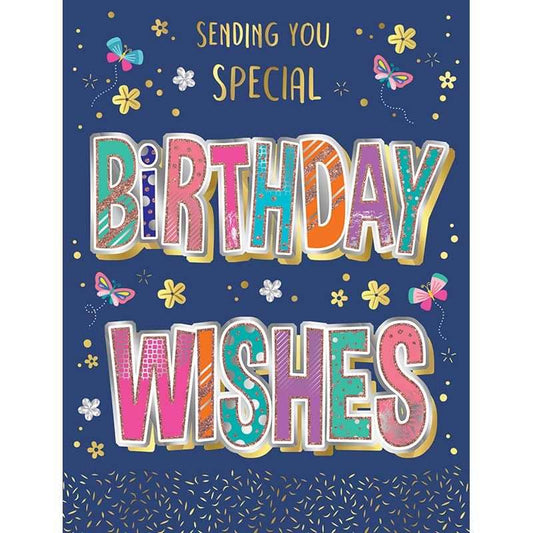 Birthday Wishes Greeting Card