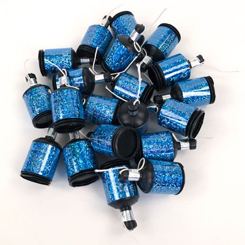 Blue Party Poppers