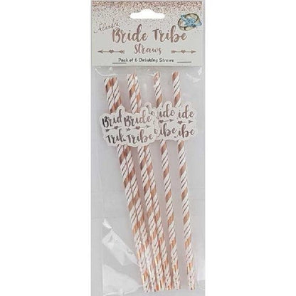 Bride Tribe Paper Straws