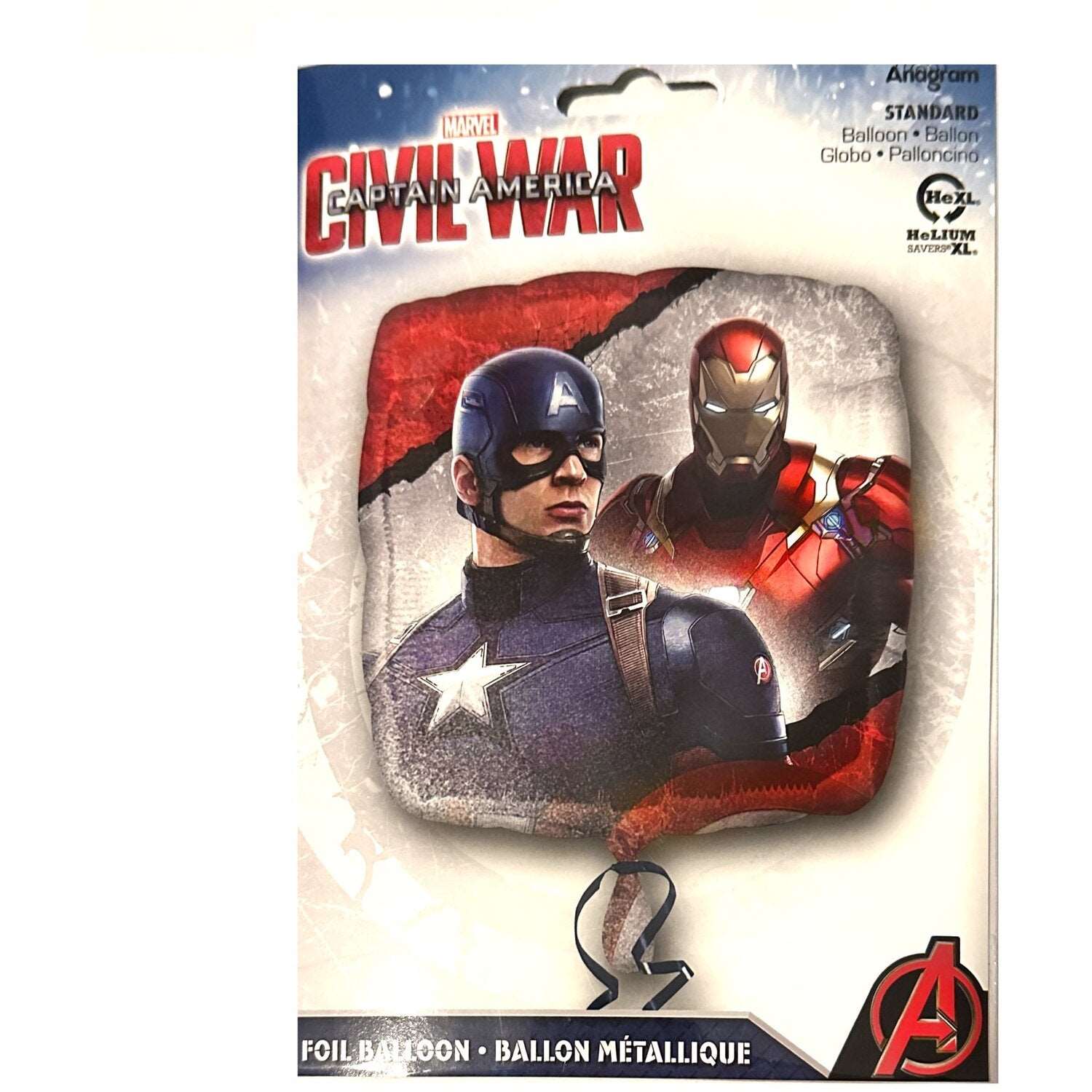 Captain America Civil War Foil Balloon Round 18 Inch2