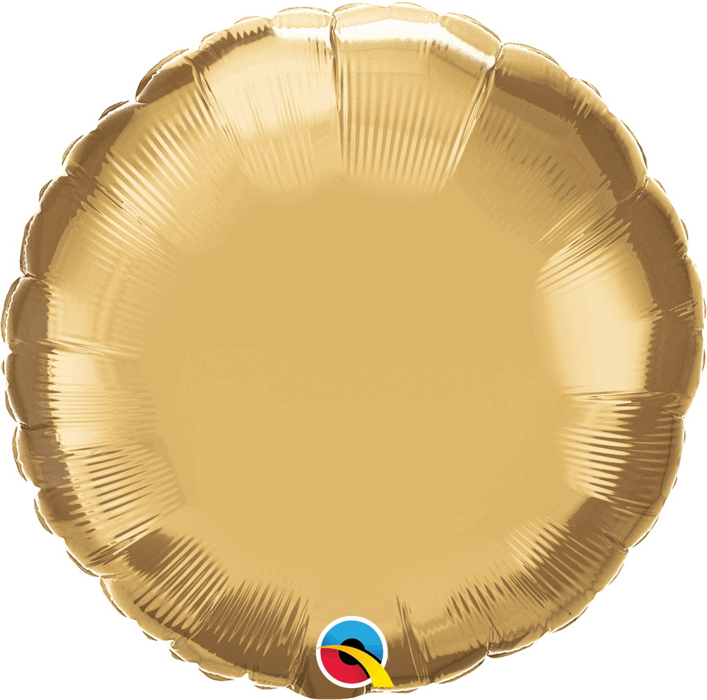 Gold Round Foil Balloon