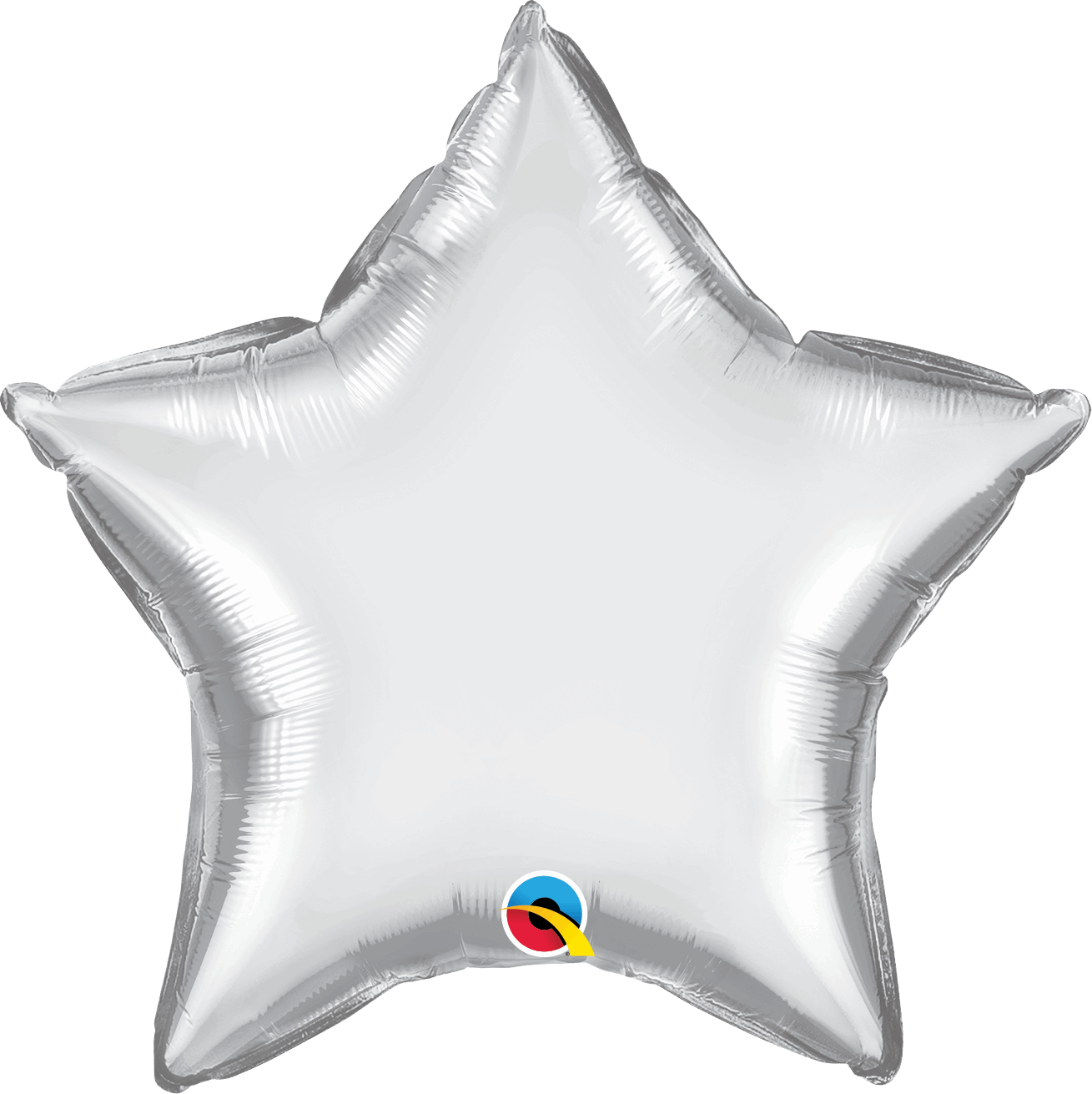 Silver Star Foil Balloons