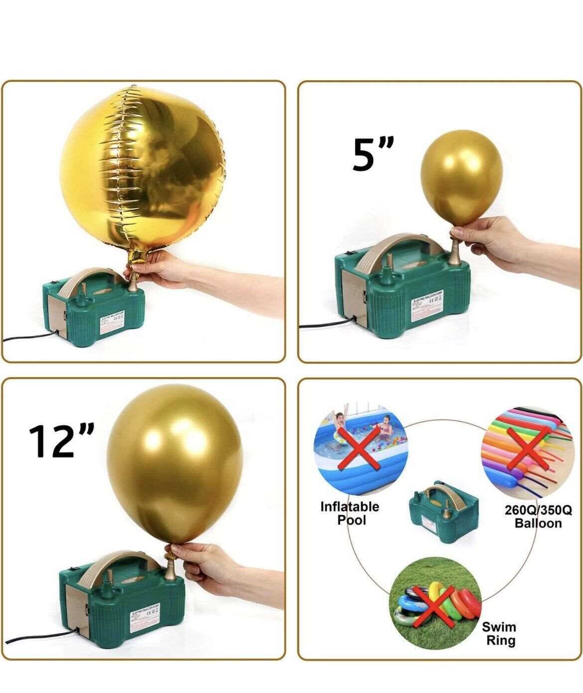 Electric Balloon Pump Kit