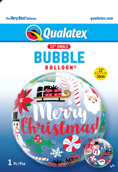 Everything Christmas Bubble Balloon