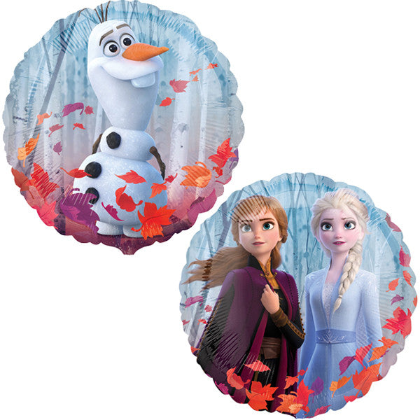 Foil Frozen 2 Theme Foil Balloon