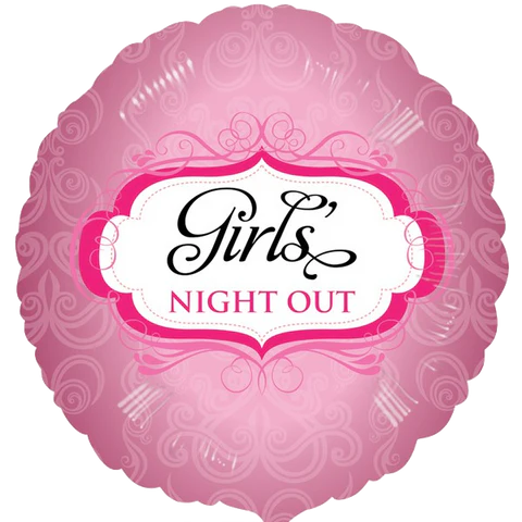 Girl's Night Out Foil Balloon