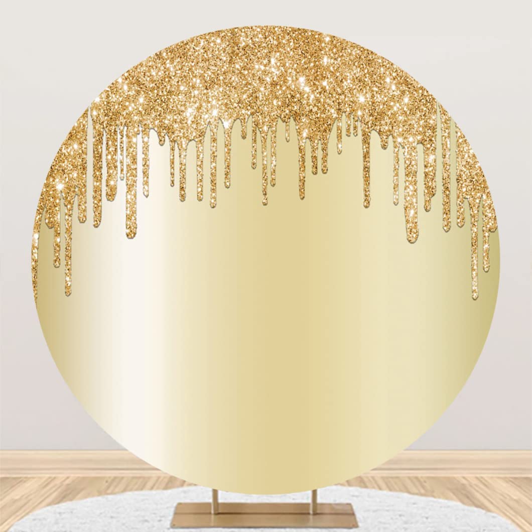 6ft Round Gold Backdrop Hoop