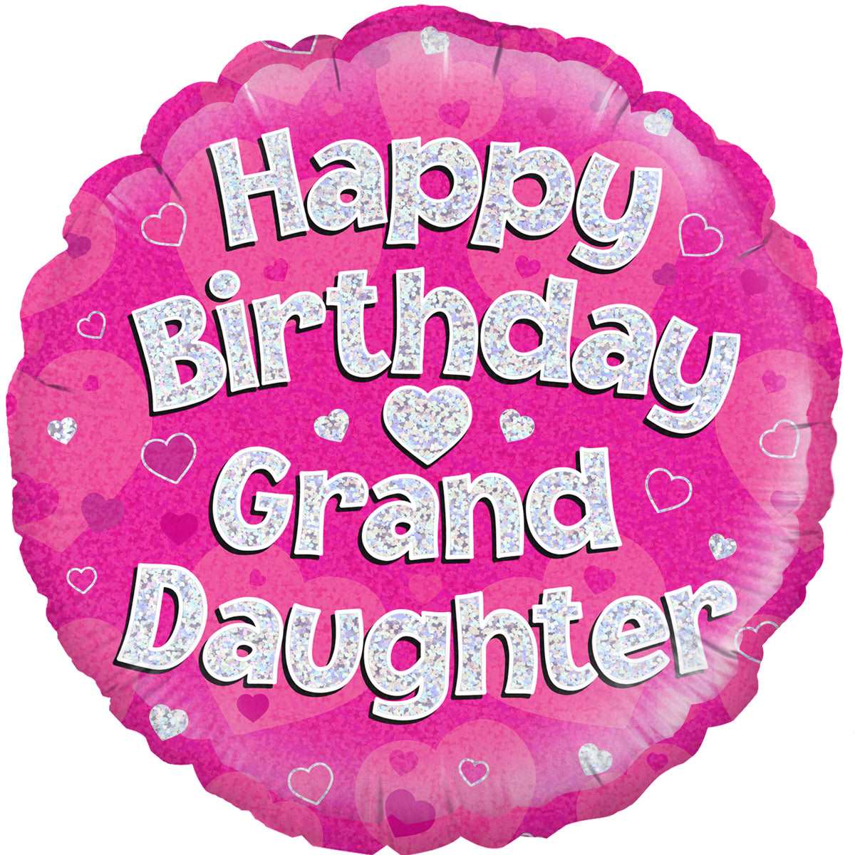 Happy Birthday Grand Daughter Foil Balloon