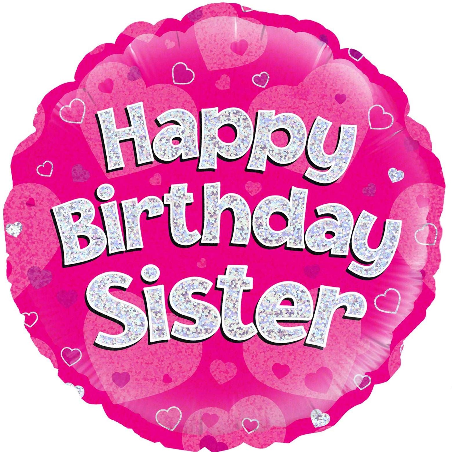 Happy Birthday Sister Foil Balloon