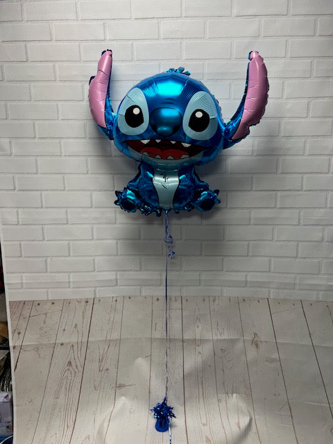 Stitch Blue Shaped Foil Balloon