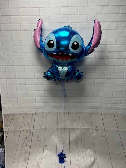 Stitch Blue Shaped Foil Balloon