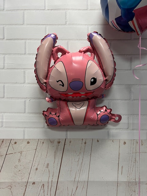 Stitch Pink Supershape Foil Balloon2