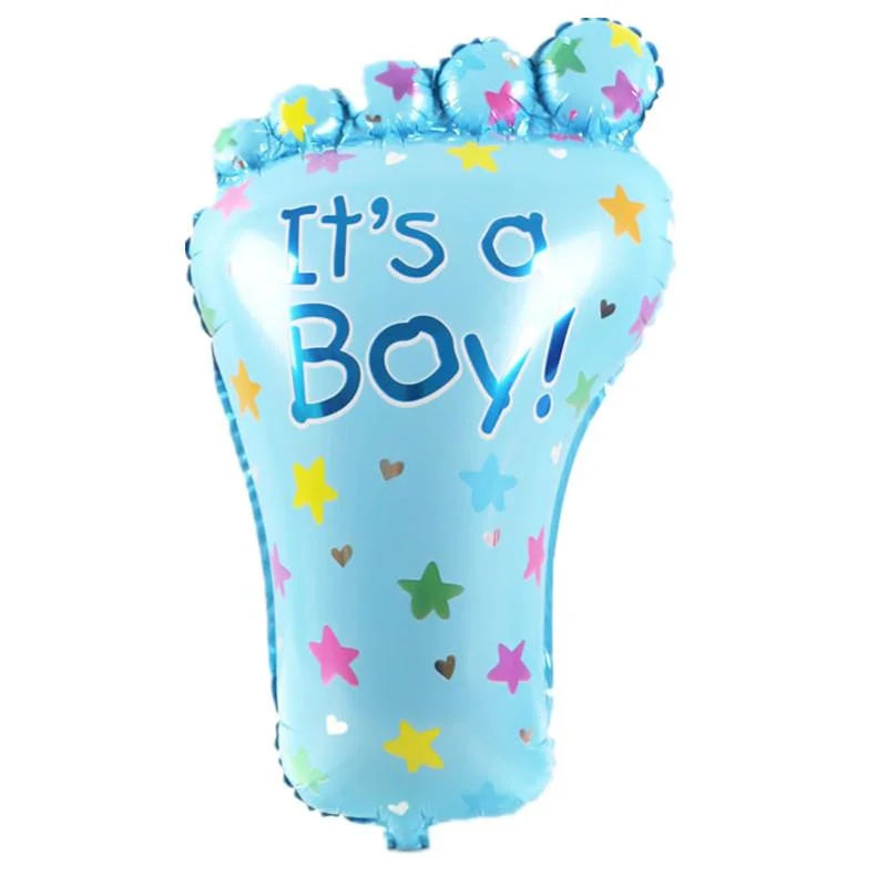 It's a Boy Foot Foil balloon