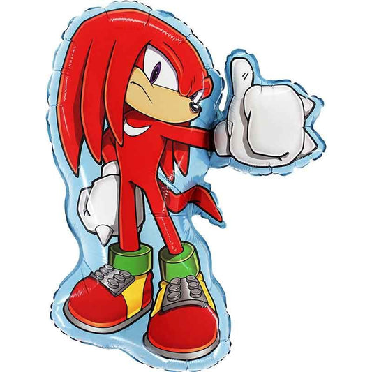 Sonic Knuckles Shape Foil Balloon