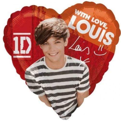 17″ Louis Tomlinson 1D One Direction With Love Balloon