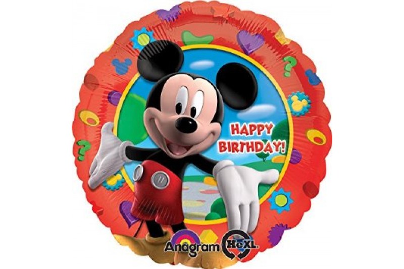 Mickey Mouse Birthday Foil Balloon