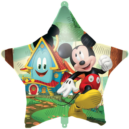 Mickey Mouse Star Foil Balloon