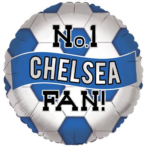 No.1 Football Fan Chelsea Foil Balloon