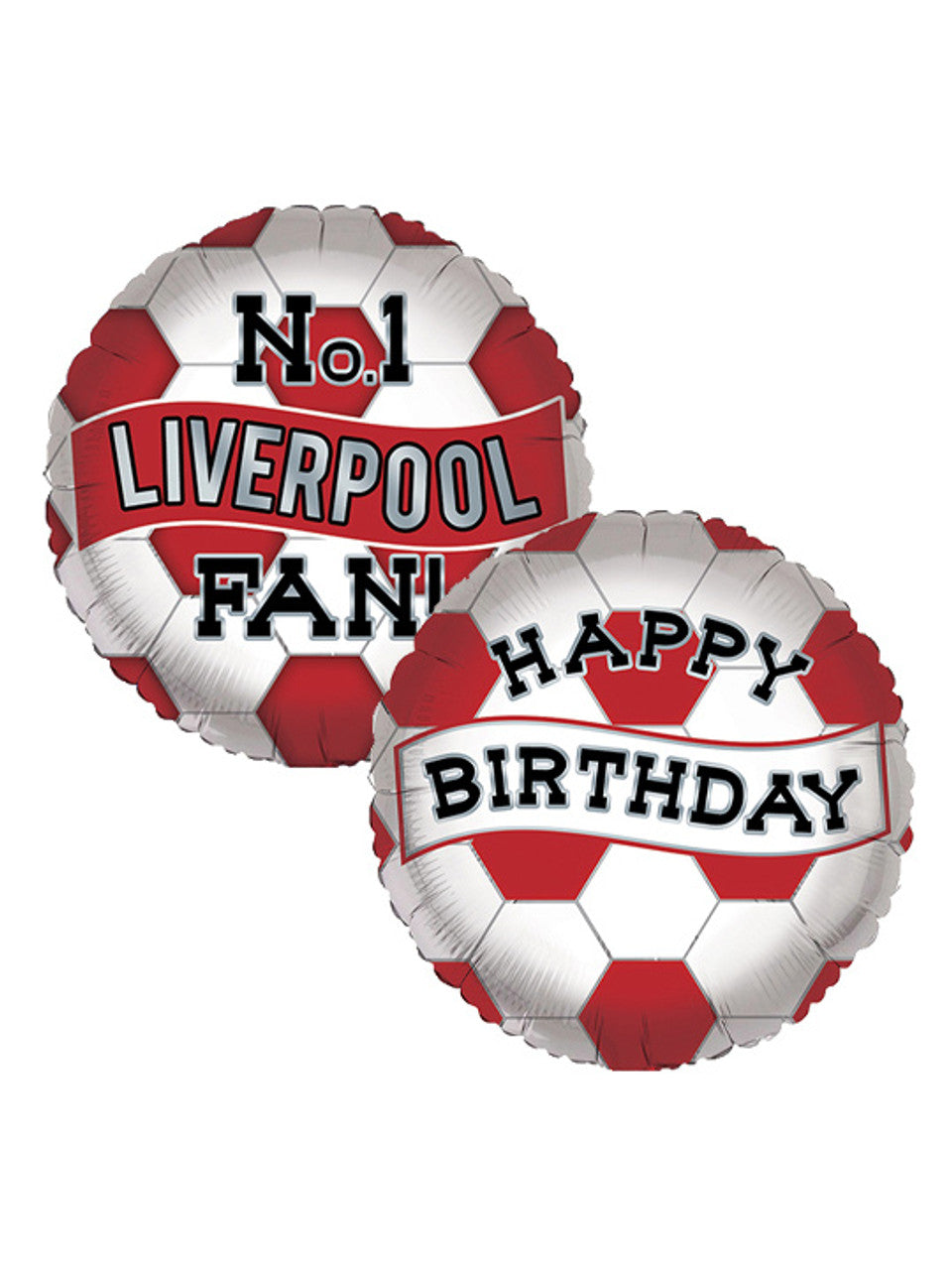 No.1 Football Fan Liverpool Foil Balloon