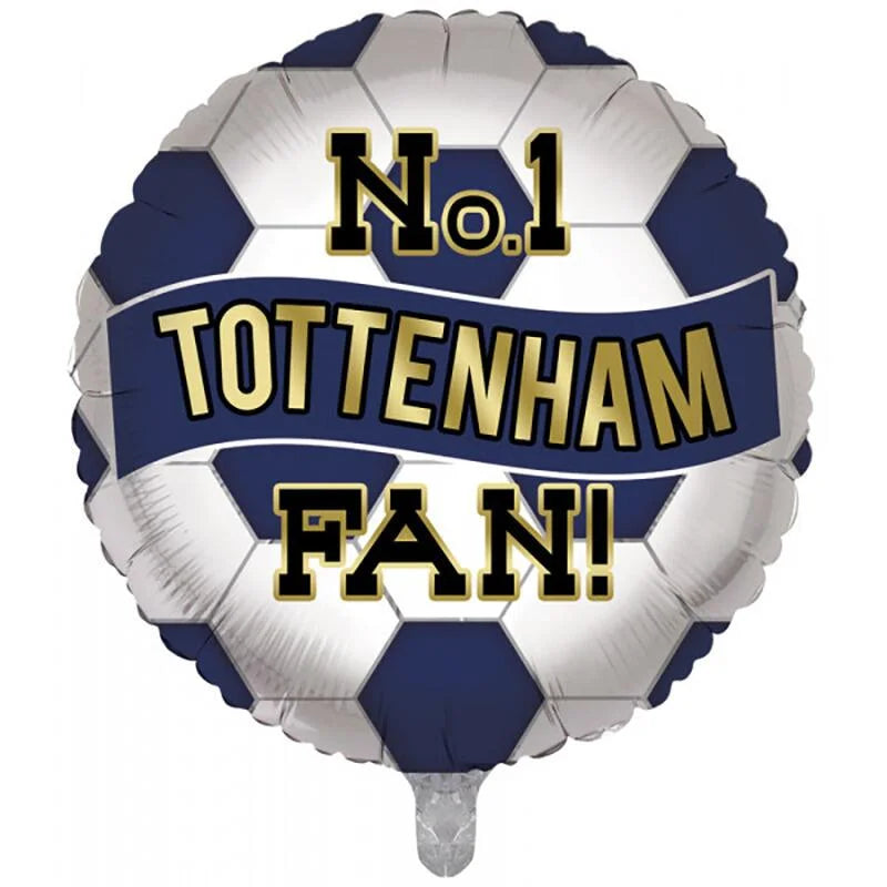 No.1 Football Fan Tottenham Foil Balloon