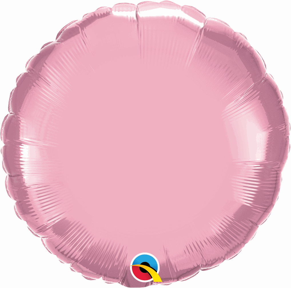 Light Pink Round Foil Balloon 