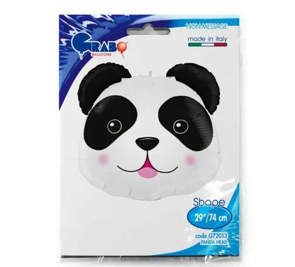 Panda Head Foil Balloon Package