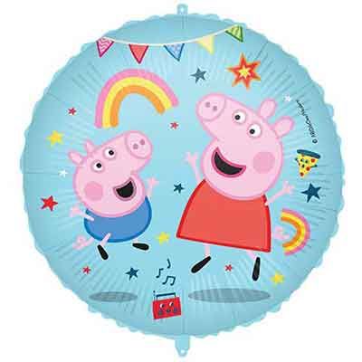 Peppa Pig Messy Play" Foil Balloon