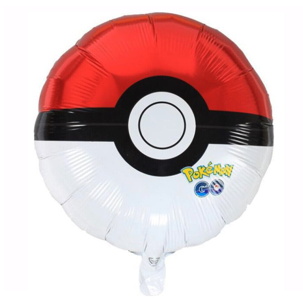 Pokémon Ball Round Foil Balloon - 18"