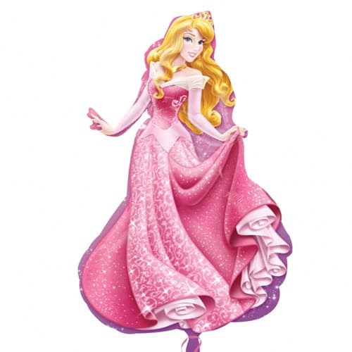 Sleeping Beauty Shaped Foil Balloon