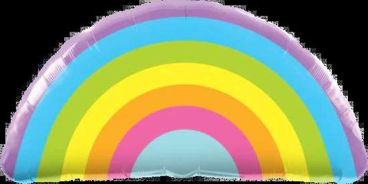 Pastel Rainbow Shape Balloon