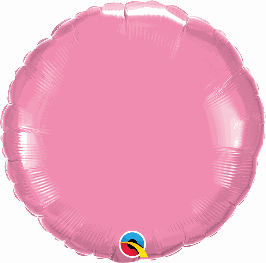 Rose Round Foil Balloon 